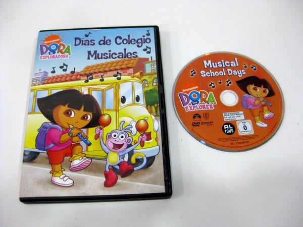 Dora tutkimusmatkailija: Koulupäivät DVD