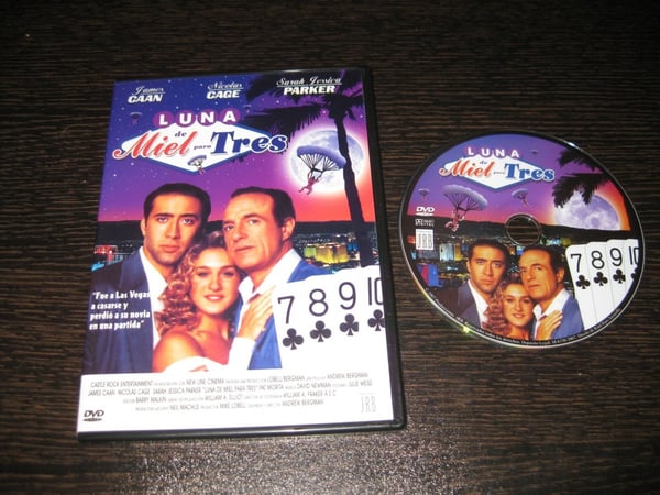 Honeymoon For Three (1993) DVD med James Caan & Nicolas Cage