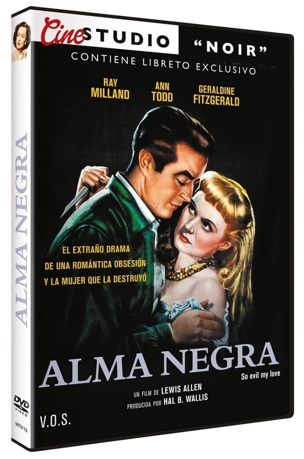 Alma Negra (So Evil My Love) DVD (1948) Alma Negra (So Evil My Love) DVD (1948)