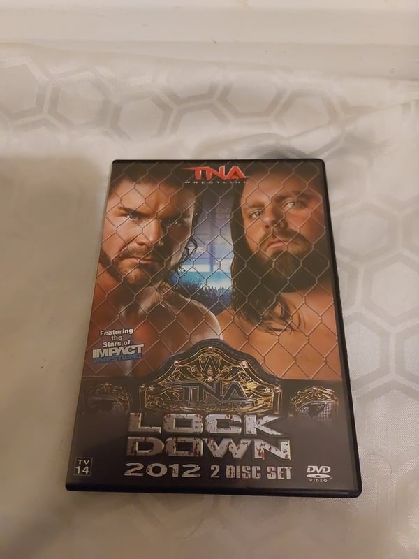 TNA Wrestling Lockdown Set med bonusmaterial DVD (2012)
