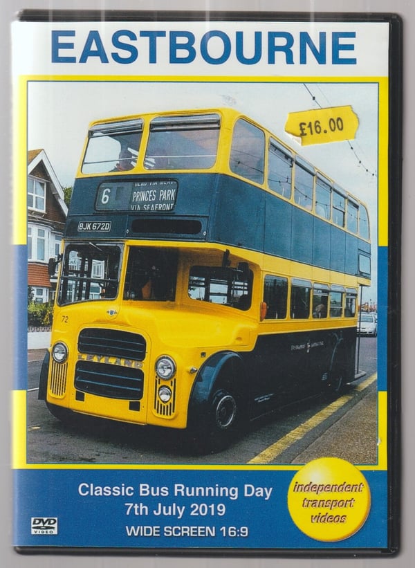 Eastbourne Classic Bus Running Day Bus Transport ~ D353 DVD (2019)