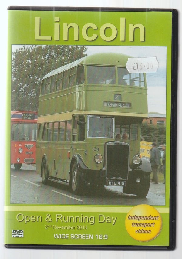 Lincoln Open & Running Day Bus Transport (2014) DVD