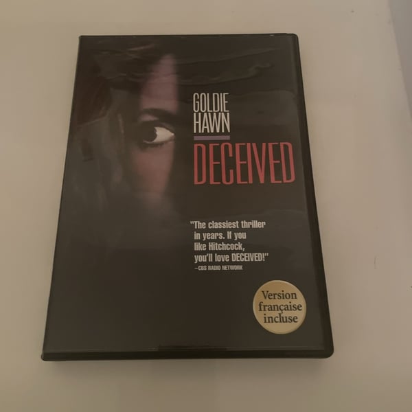 DECEIVED med Goldie Hawn (1991) – Sjælden DVD