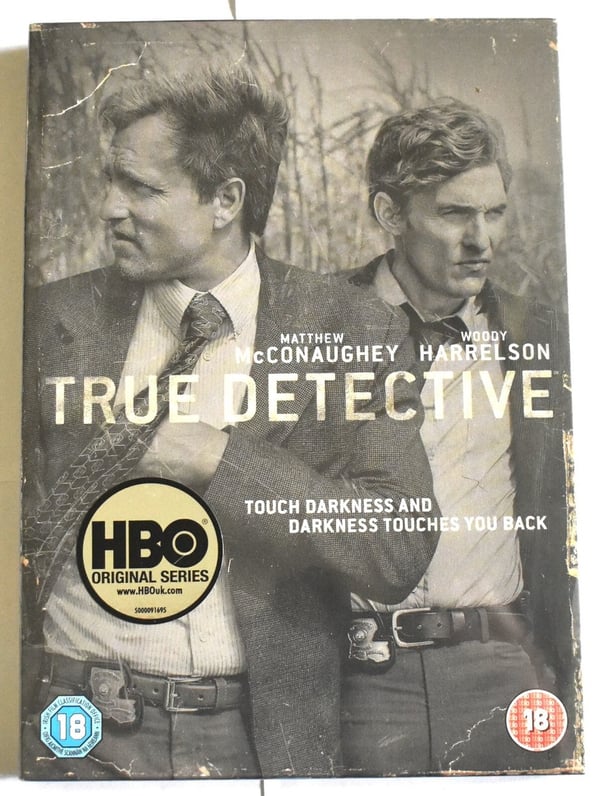 True Detective HBO Kausi 1 DVD (2014), McConaughey, Harrelson