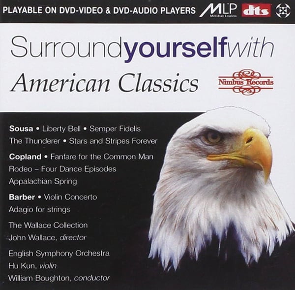 Sousa/Copland/Barber: Surround With American Classics - DVD