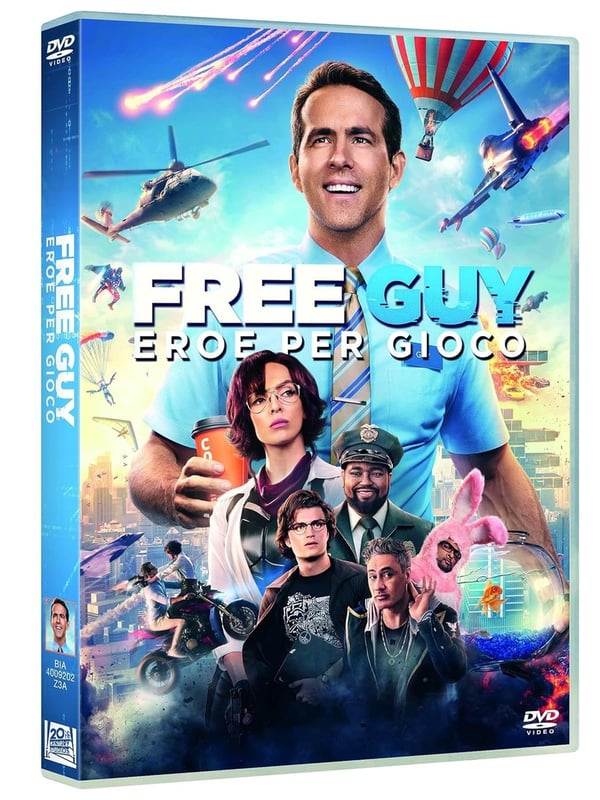 Free Guy – Ryan Reynolds i actionkomedie på DVD