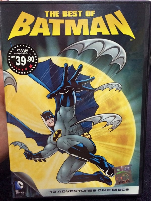 The Best of Batman (13 äventyr) - Alla regioner DVD