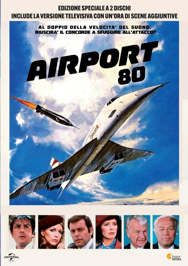 Airport 80 DVD (1979) med Cicely Tyson, Robert Wagner