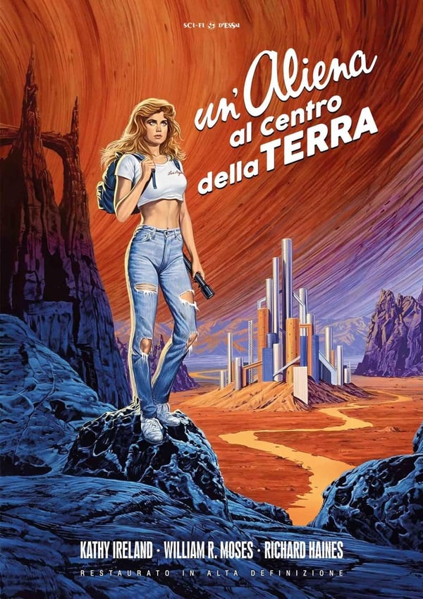 Aliena Al Centro Della Terra Un' DVD
