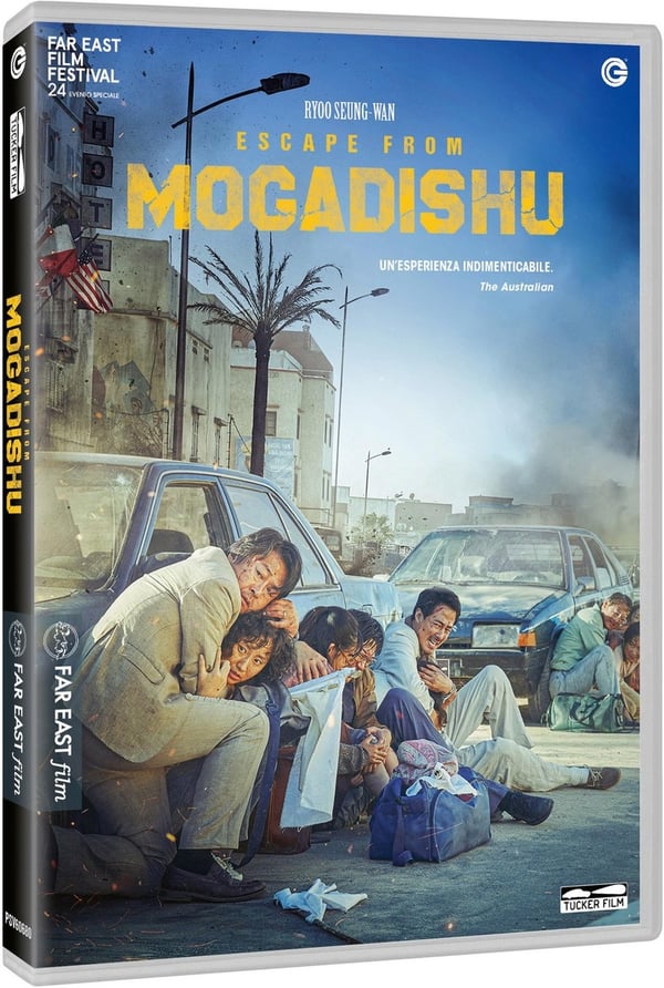 Escape From Mogadishu (2021) – Koreansk Actiondrama DVD med Kim Yoon-seok