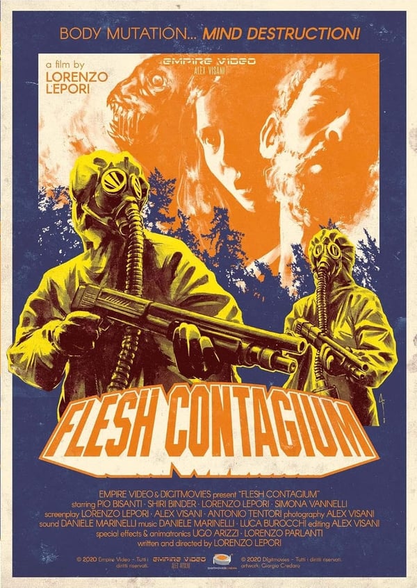 Flesh Contagium DVD – Shiri Binder, Pio Bisanti