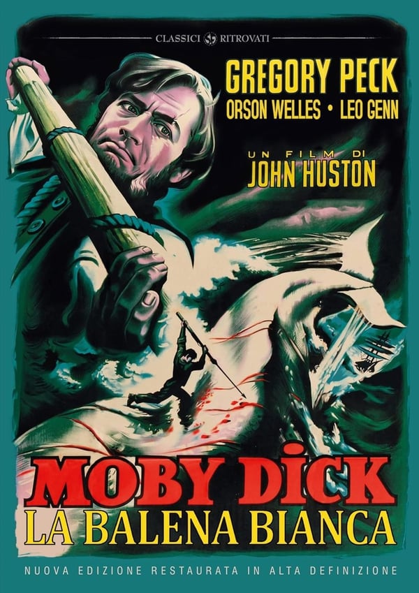 Moby Dick La Balena Bianca (Restaurert i HD) – Richard Basehart DVD