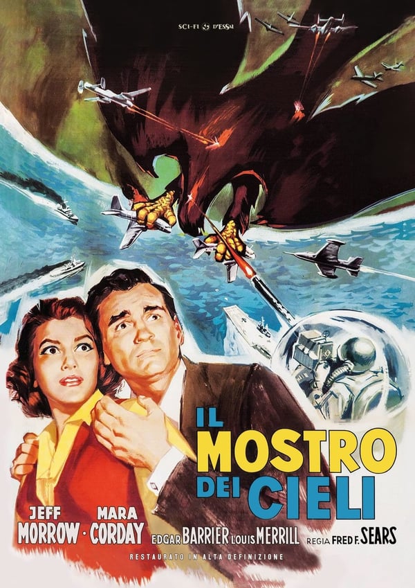 Mostro Dei Cieli (Il) (Restaurert I HD) med Mara Corday - DVD