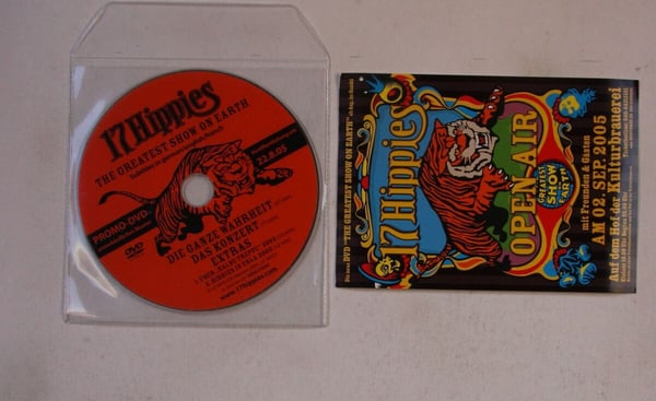 17 Hippies The Greatest Show On Earth GER Adv + Postcard DVD (2005)