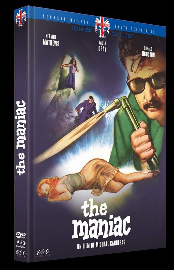 The Maniac Blu-ray med Kerwin Mathews, Nadia Gray