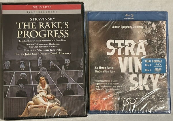 2 x Stravinsky's London Orchestras Blu-ray