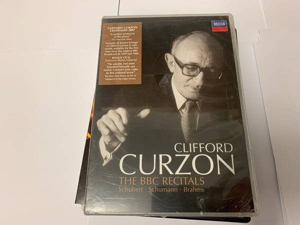 Clifford Curzon: The BBC Recitals (2007) DVD