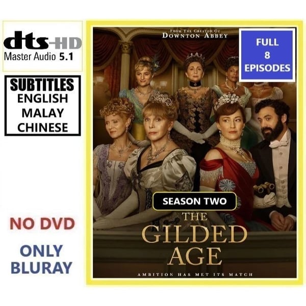 The Gilded Age Kausi 2 - Blu-ray (2023)