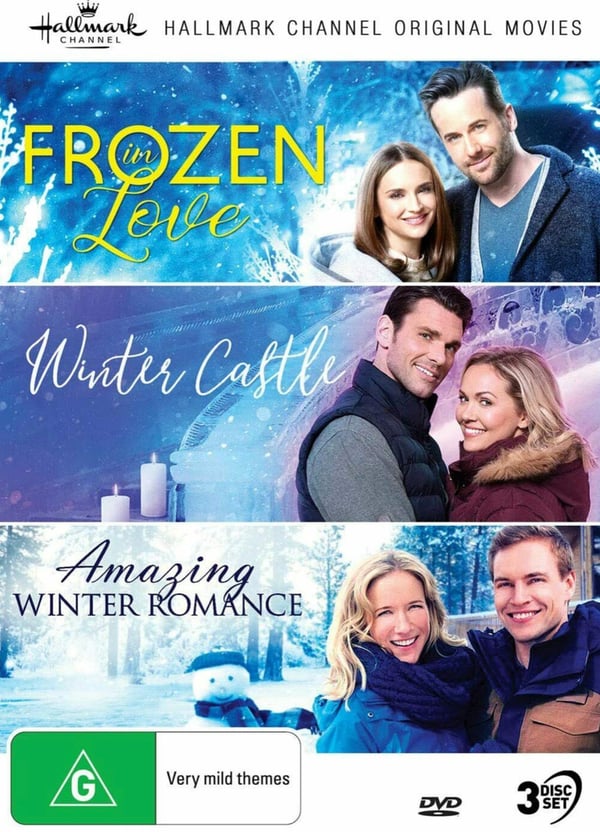 Hallmark Vinterkollektion 7: Frozen In Love / Winter Castle / Winter Romance (DVD)