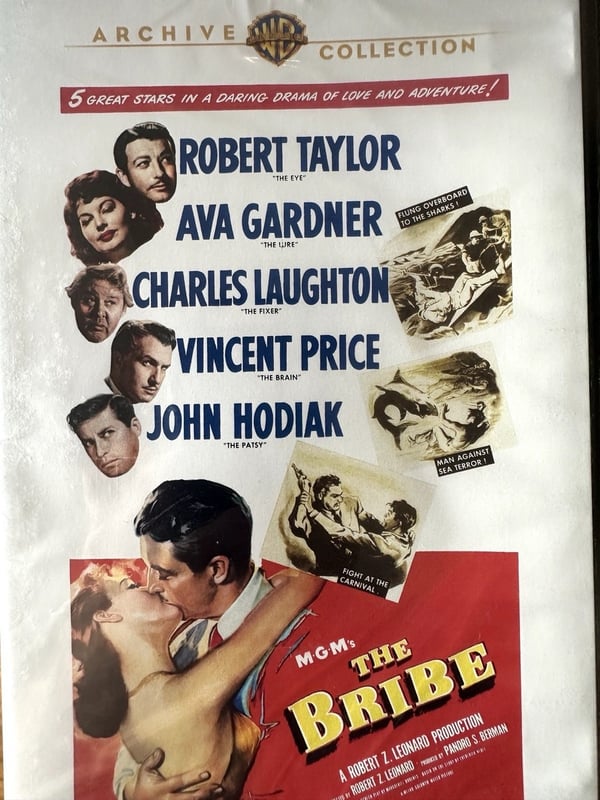 The Bribe - Robert Taylor, Ava Gardner DVD (1948)