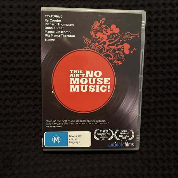 This Ain't No Mouse Music - Amerikansk Musikdokumentar DVD (2013)