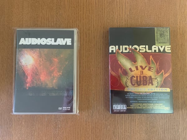 Audioslave Live in Cuba Deluxe Edition DVD (2003)