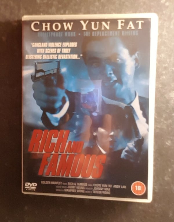CHOW YUN FAT: Rich and Famous DVD