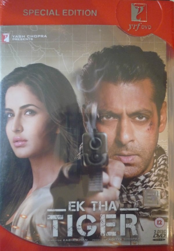 EK THA TIGER - Salman Khan Bollywood DVD (Yesh Raj Films)