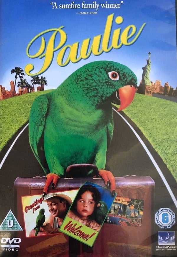 PAULIE - Papukaijan seikkailut DVD (2001) pääosissa Gena Rowlands, Cheech Marin