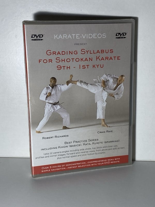 Gradueringspensum for Shotokan Karate - 9.-1. Kyu DVD