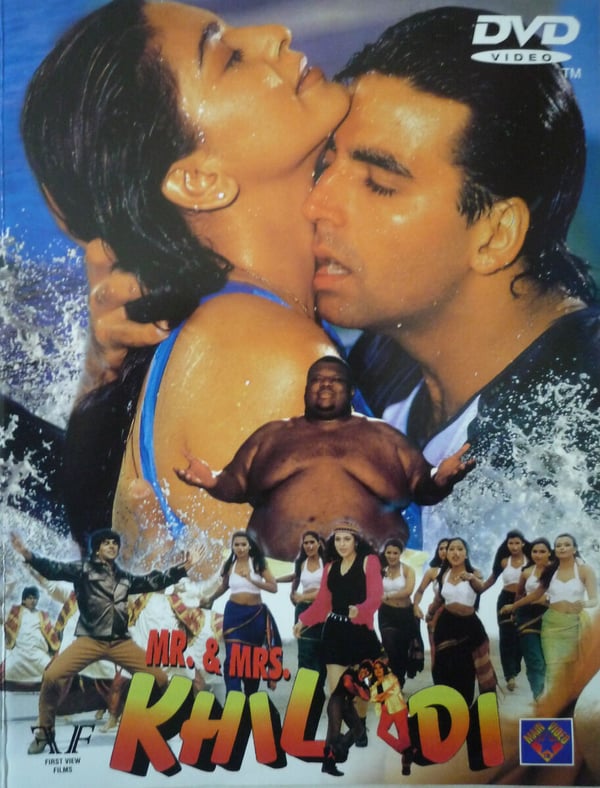 Mr & Mrs Khiladi - Bollywood Komedie (Akshay Kumar, Juhi Chawla) DVD