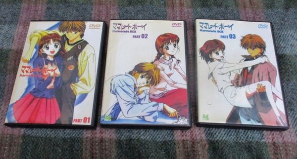 Marmalade Boy Box: Del 01, 02, 03 - Komplet samling med 9 DVD'er