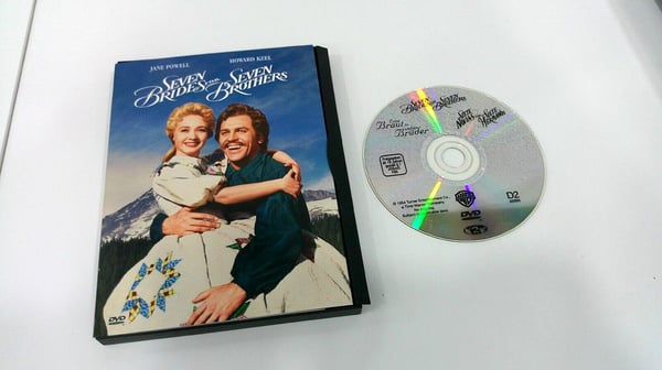 Seven Brides For Seven Brothers med Jane Powell - DVD