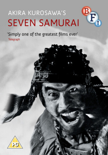 Seitsemän samuraita (DVD) Takashi Shimura, ohjaus Akira Kurosawa (2014)