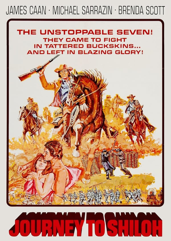 Journey to Shiloh med James Caan, Harrison Ford DVD
