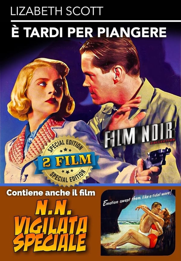 E' tardi per piangere (Too Late for Tears) (1949) - Lizabeth Scott DVD E' tardi per piangere (Too Late for Tears) (1949) - Lizabeth Scott DVD