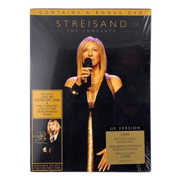 Barbra Streisand: The Concerts Live Performances DVD (2007)