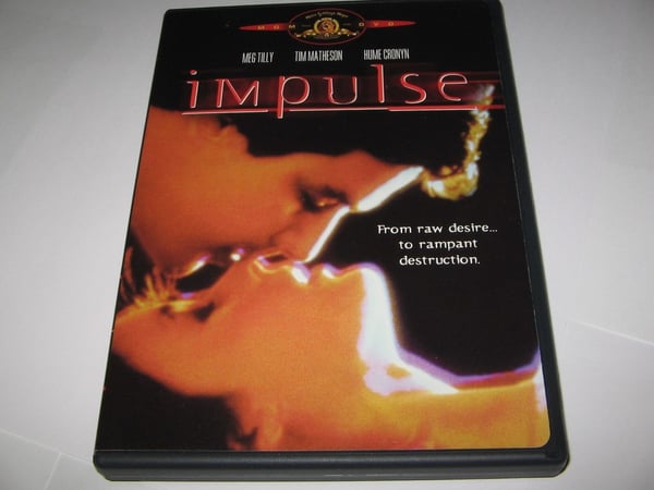 Impulse med Meg Tilly & Tim Matheson (Thriller DVD, 1984)