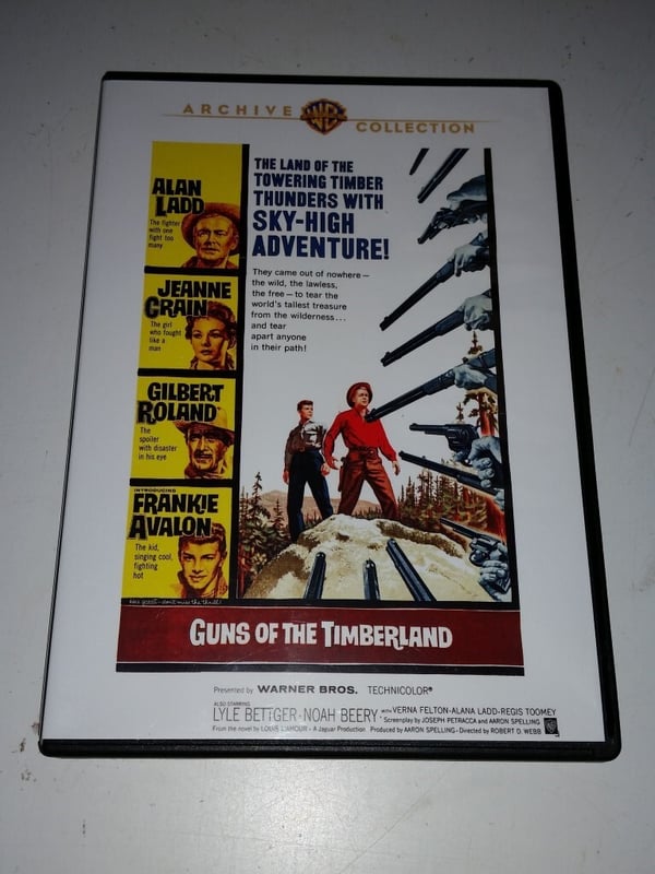 Guns of the Timberland - WB Archive Collection DVD (USA)