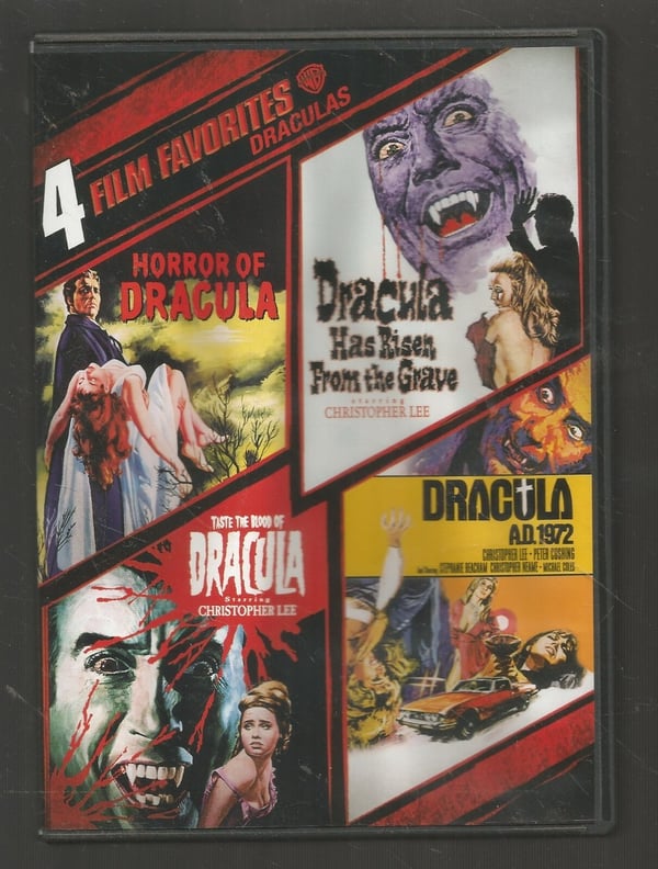 Dracula 4-Elokuvan Paketti (1972) DVD