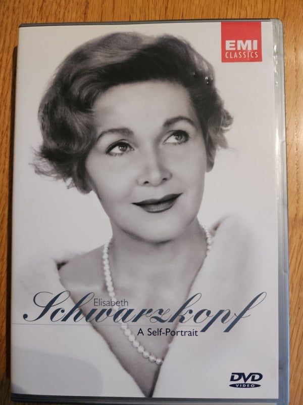 Elisabeth Schwarzkopf: Et Selvportræt – Musikdokumentar (DVD)