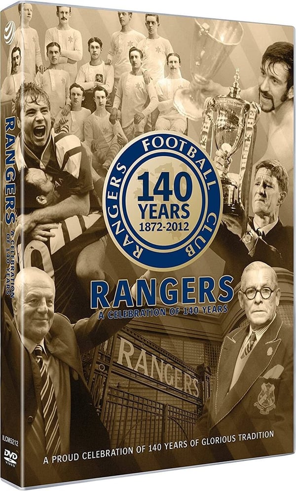 Glasgow Rangers En Hyldest Til 140 År RFC Fodbold (UK RELEASE DVD)