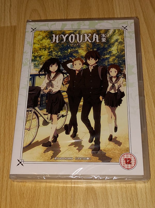 Hyouka Del 1 & 2 (DVD)