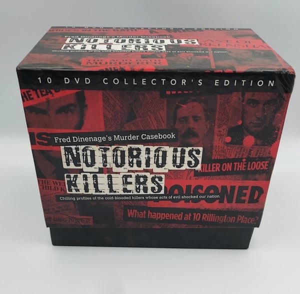 Notorious Killers Fred Dinenage's DVD