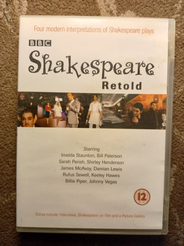 Shakespeare Retold: 4 Fortællinger DVD