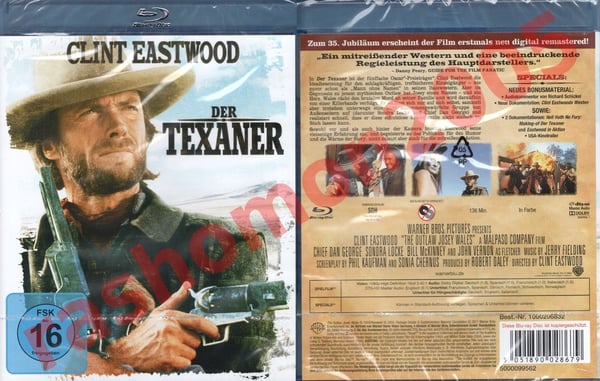 The Outlaw Josey Wales (1976) – Clint Eastwood Blu-ray