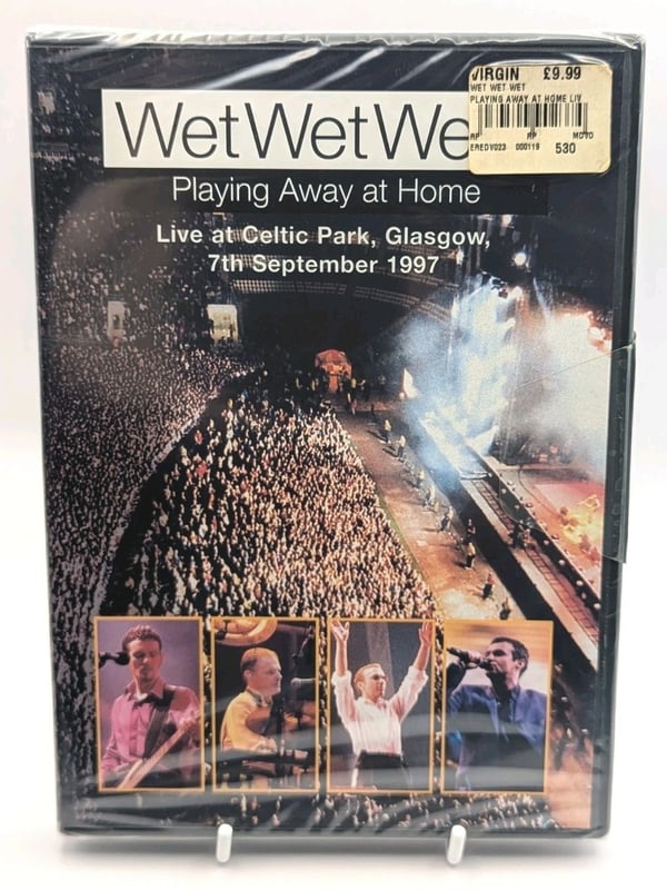 Wet Wet Wet: Playing Away At Home & Glasgow DVD (1997)