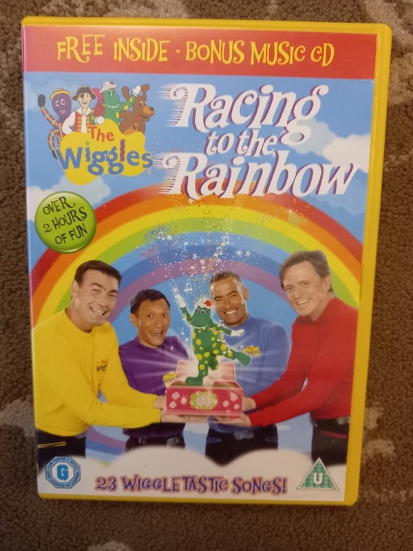 The Wiggles: Racing to the Rainbow - Barne-DVD med bonus