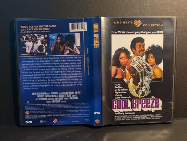 Cool Breeze (Blaxploitation DVD, 1972) med Thalmus Rasulala