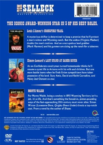 Tom Selleck Western Collection: Monte Walsh / Last Stand at Saber River DVD